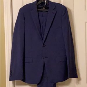 Calvin Klein Blue Suit